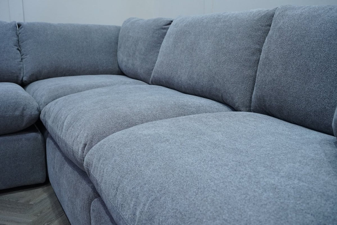 Kinsey Large Modular Corner Sofa, Steel Grey