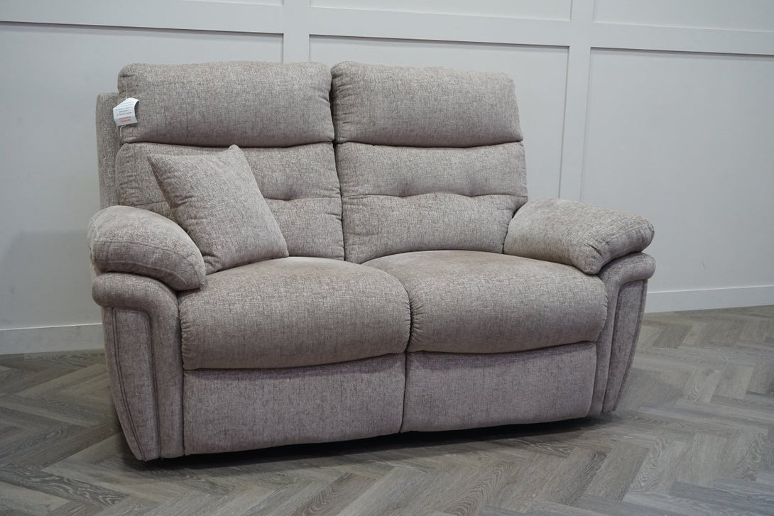 La - Z - Boy Baxter 2 Seater Power Recliner Sofa, Iona Caramel