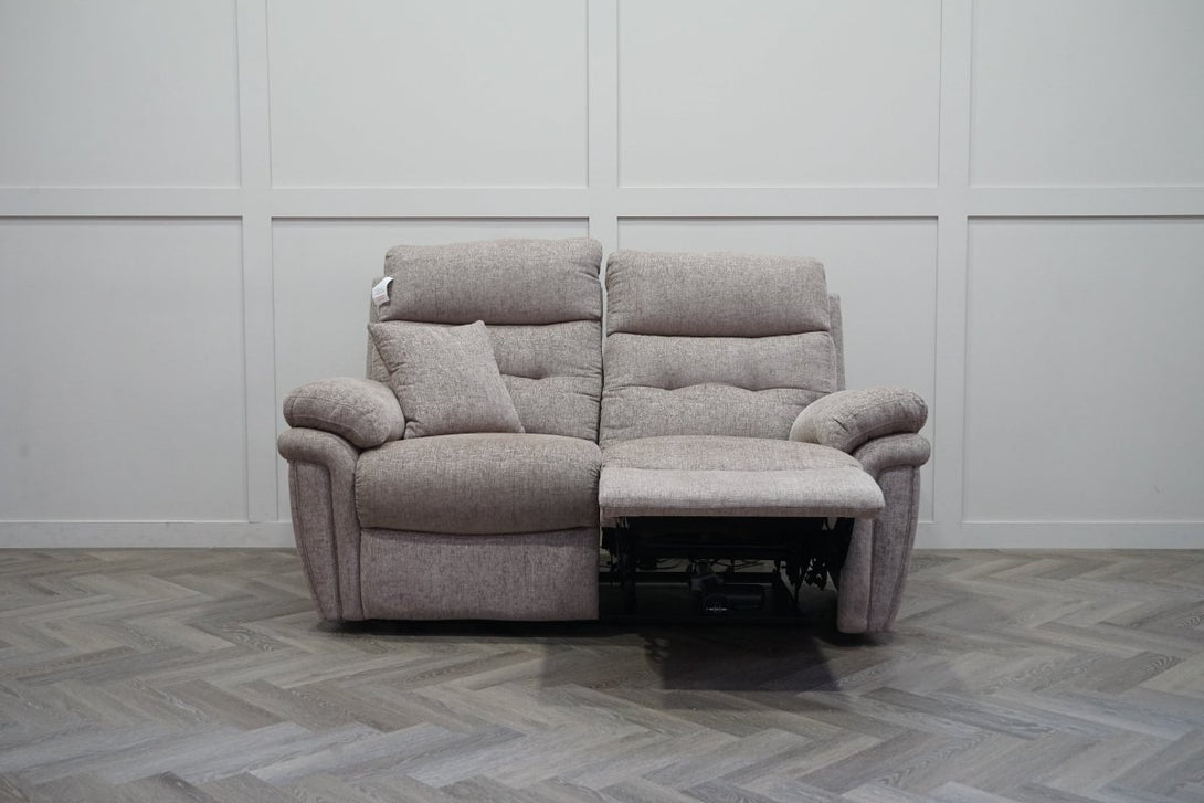 La - Z - Boy Baxter 2 Seater Power Recliner Sofa, Iona Caramel