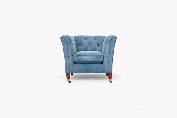 Laura Ashley Chatsworth Armchair, Orla Seaspray