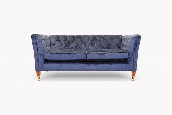 Laura Ashley Chatsworth Medium 2 Seater Sofa, Nantmor Midnght Navy