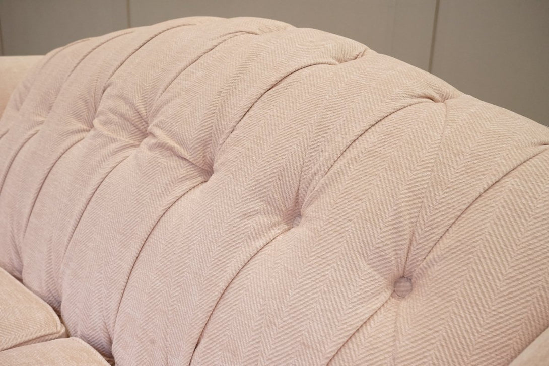 Laura Ashley Gloucester Small 2 Seater Sofa, Edwin Blush