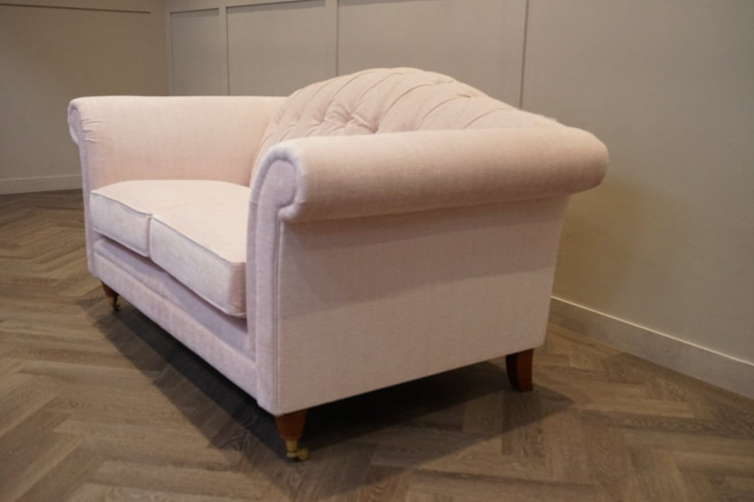 Laura Ashley Gloucester Small 2 Seater Sofa, Edwin Blush