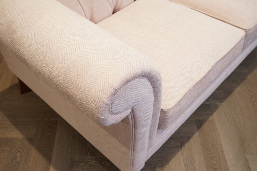 Laura Ashley Gloucester Small 2 Seater Sofa, Edwin Blush