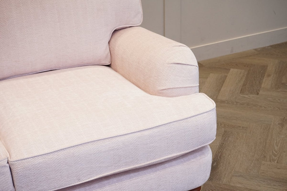 Laura Ashley Lynden Small 2 Seater Sofa, Edwin Blush