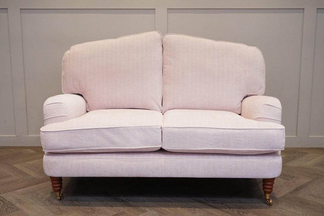Laura Ashley Lynden Small 2 Seater Sofa, Edwin Blush