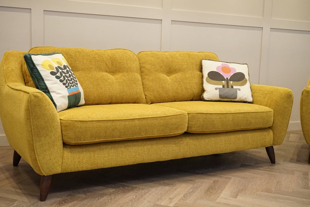 Laurel 3 Seater Sofa & Armchair, Blyth Sunflower