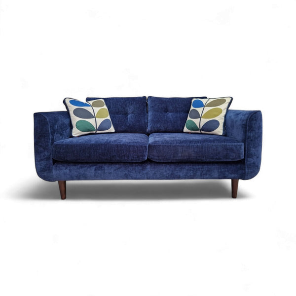 Linden Small Sofa, Derry Indigo