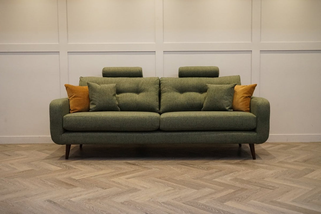 Lisbon XL 3 Seater Sofa, Capital Dark Green