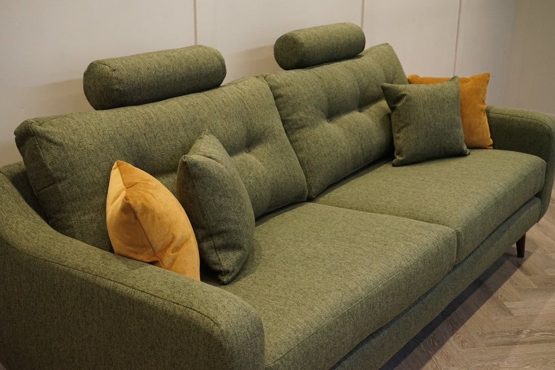 Lisbon XL 3 Seater Sofa, Capital Dark Green