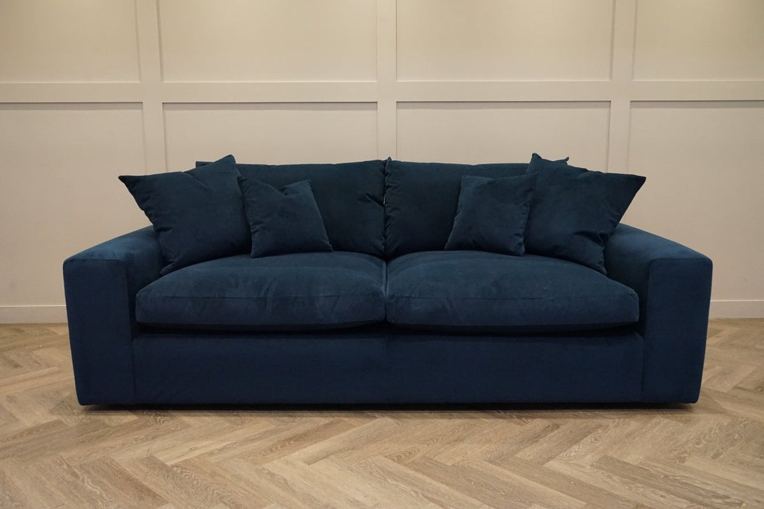Longpoint - Penthouse Large 4 Seater Sofa, Velvet Indigo