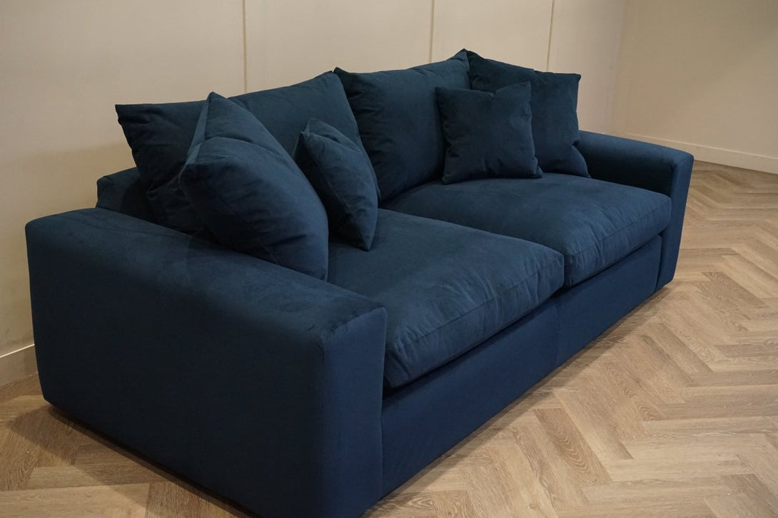 Longpoint - Penthouse Large 4 Seater Sofa, Velvet Indigo