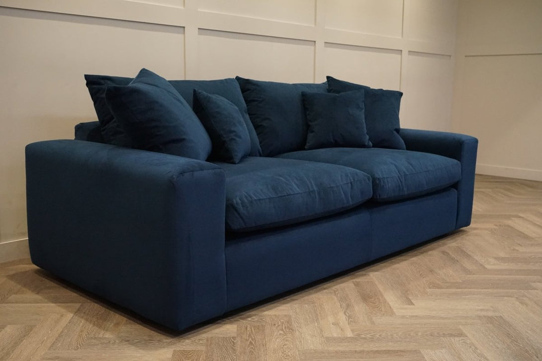 Longpoint - Penthouse Large 4 Seater Sofa, Velvet Indigo