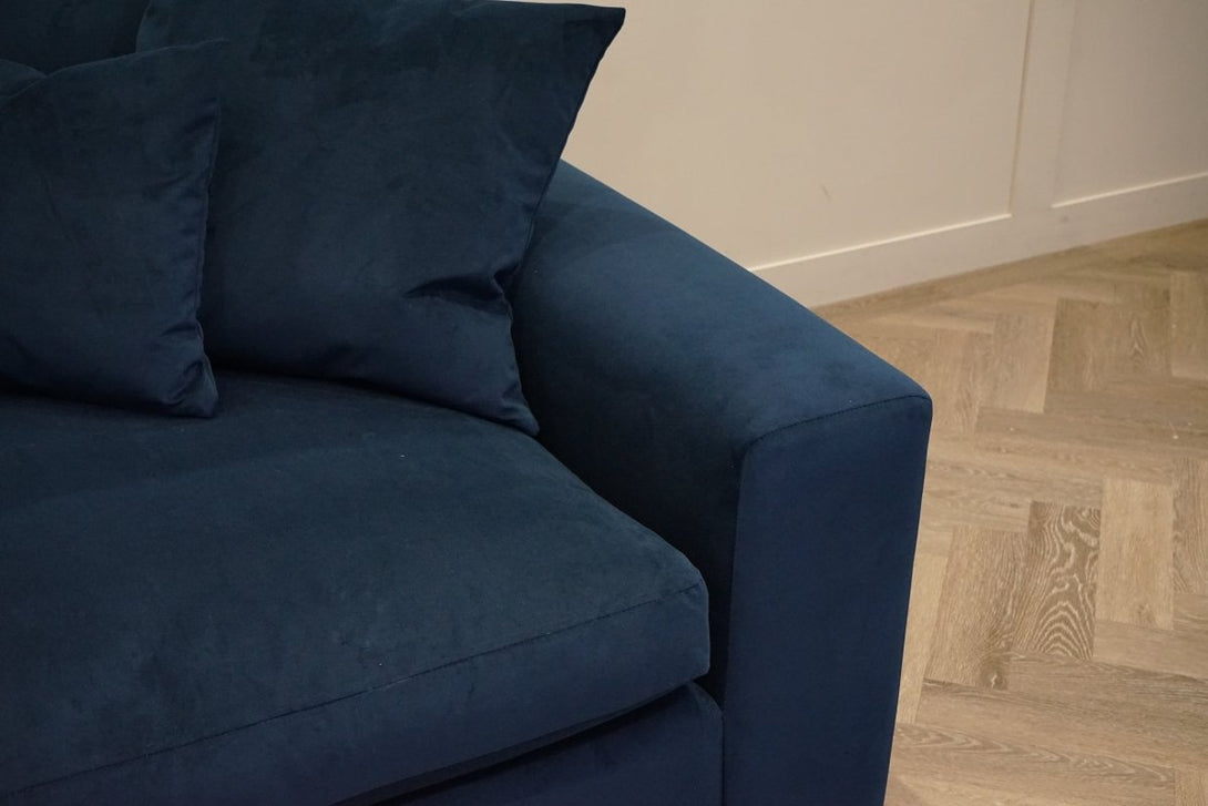 Longpoint - Penthouse Large 4 Seater Sofa, Velvet Indigo