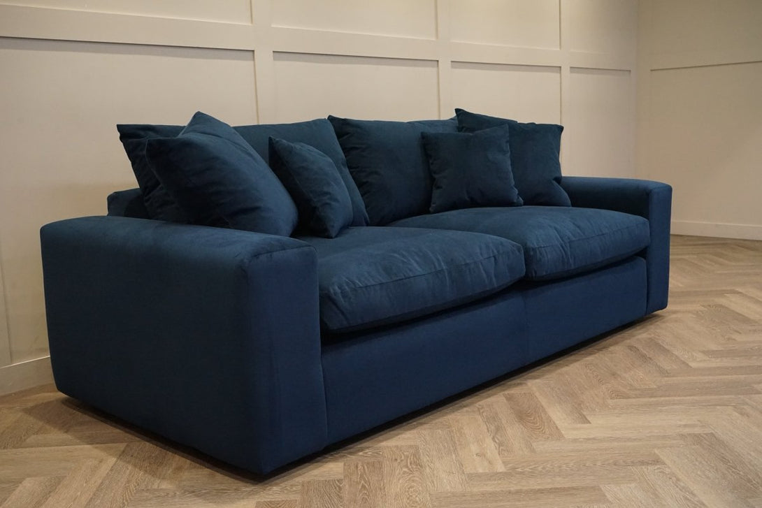 Longpoint - Penthouse Large 4 Seater Sofa, Velvet Indigo