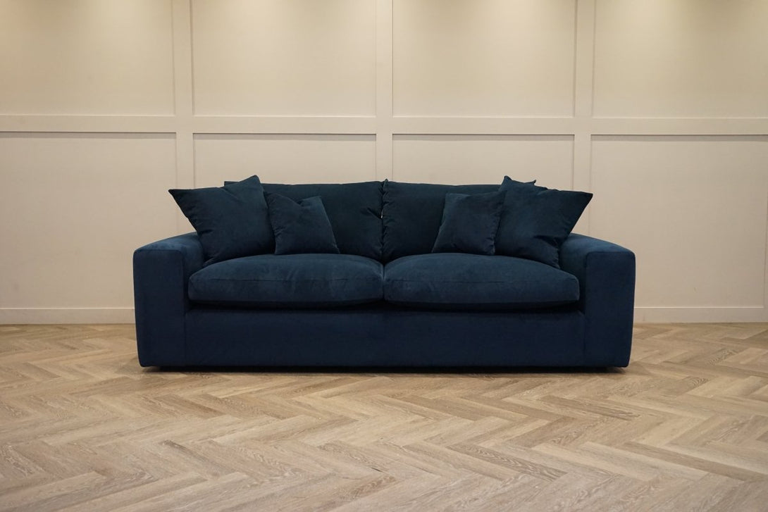 Longpoint - Penthouse Large 4 Seater Sofa, Velvet Indigo