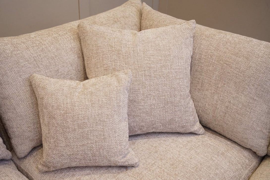 Longpoint - Penthouse Open Ended Corner Sofa, Enzo Silver