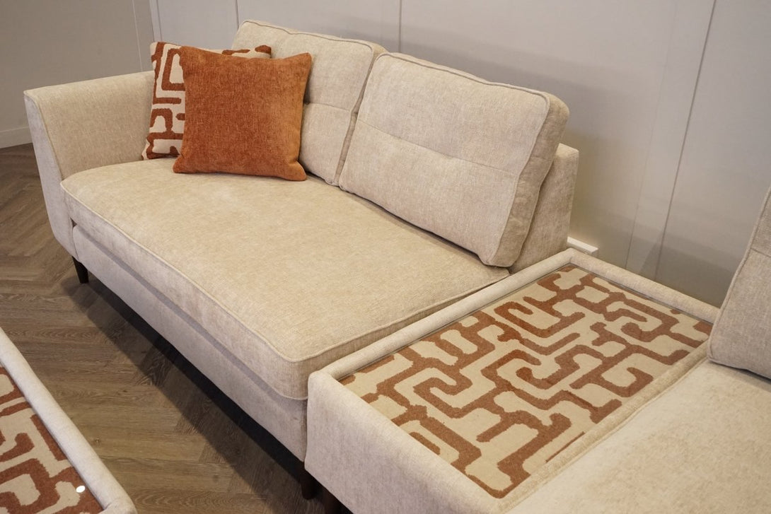 Lorenzo RHF Large Corner Chaise Sofa, Arlan Alabone