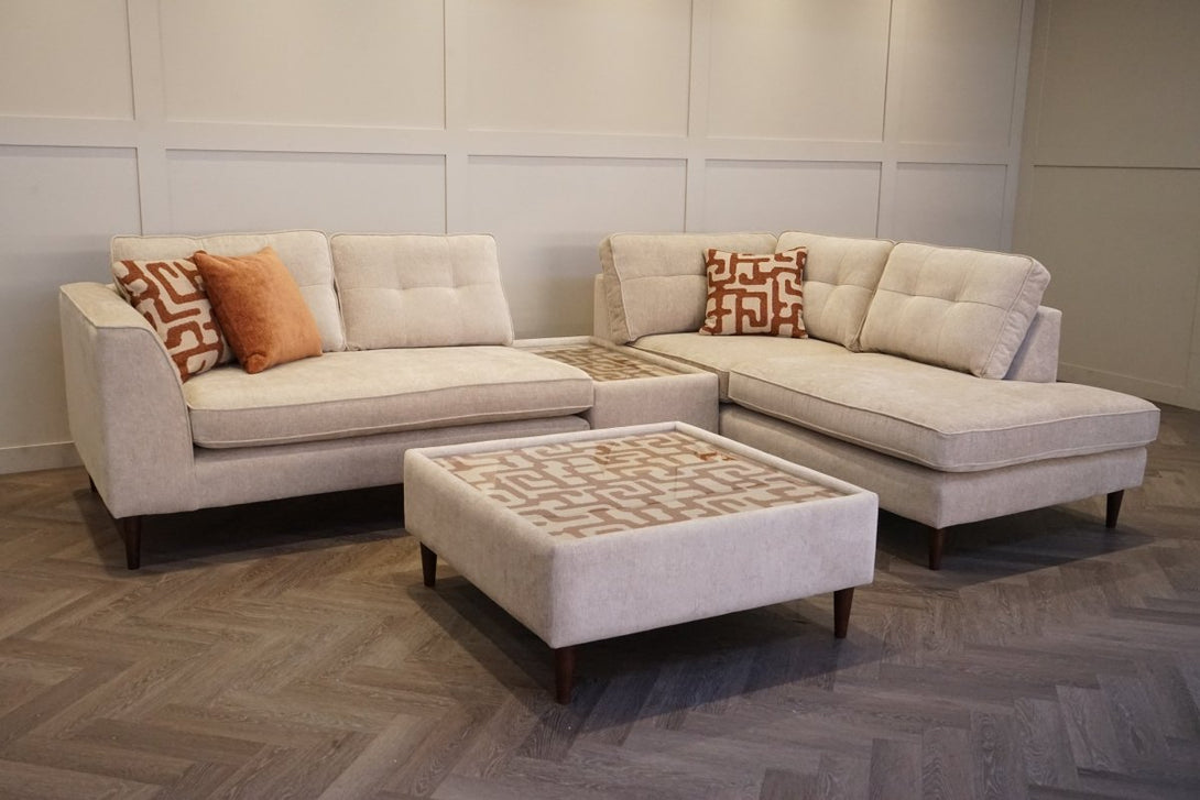 Lorenzo RHF Large Corner Chaise Sofa, Arlan Alabone