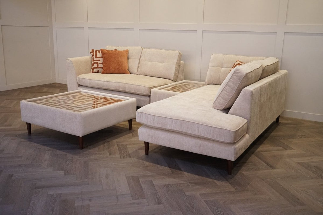 Lorenzo RHF Large Corner Chaise Sofa, Arlan Alabone