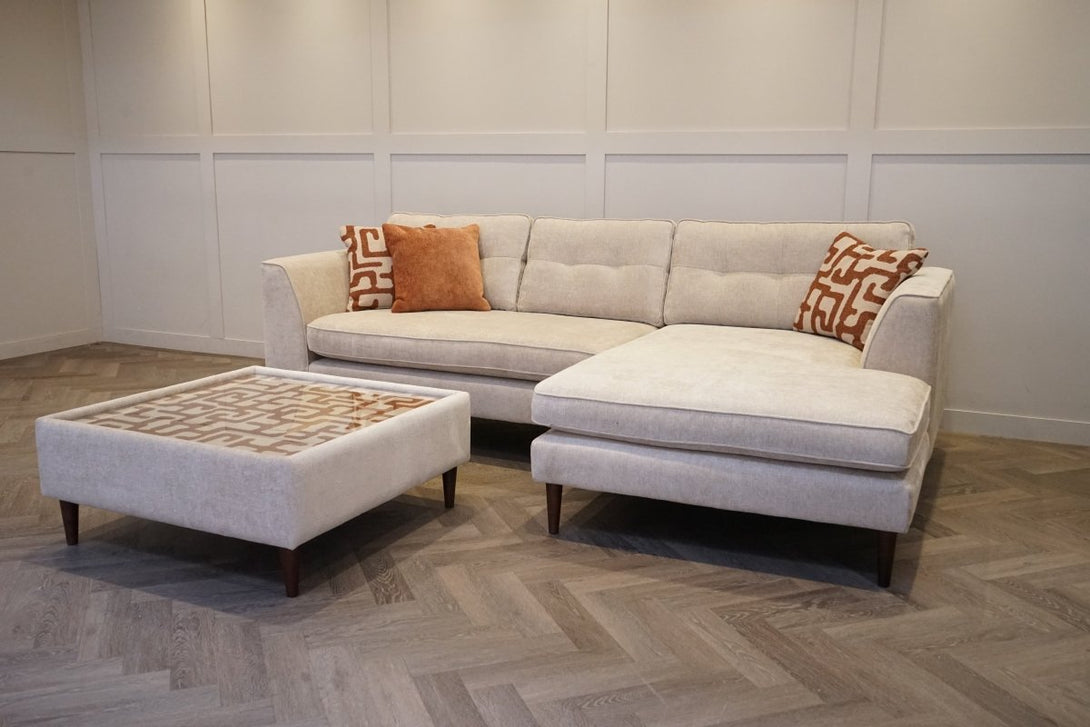 Lorenzo RHF Small Corner Chaise Sofa, Arlan Alabone