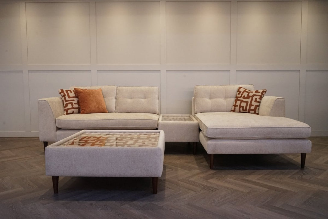 Lorenzo RHF Small Corner Chaise Sofa, Arlan Alabone