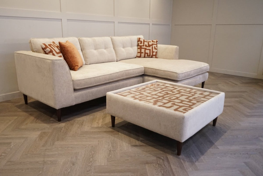 Lorenzo RHF Small Corner Chaise Sofa, Arlan Alabone