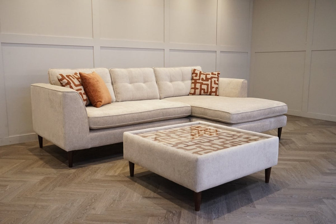 Lorenzo RHF Small Corner Chaise Sofa, Arlan Alabone