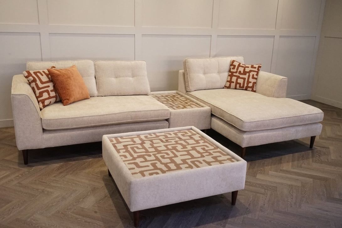 Lorenzo RHF Small Corner Chaise Sofa, Arlan Alabone