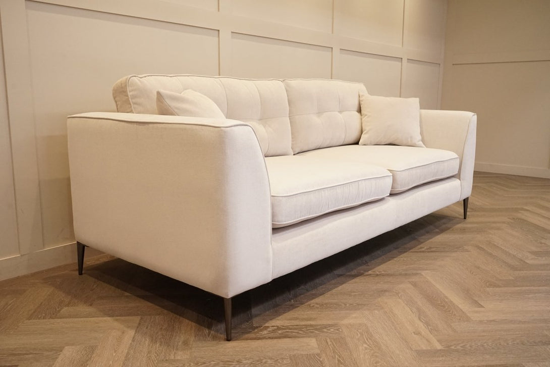 Lorenzo XLarge 3 Seater Sofa, Dusk Ecru