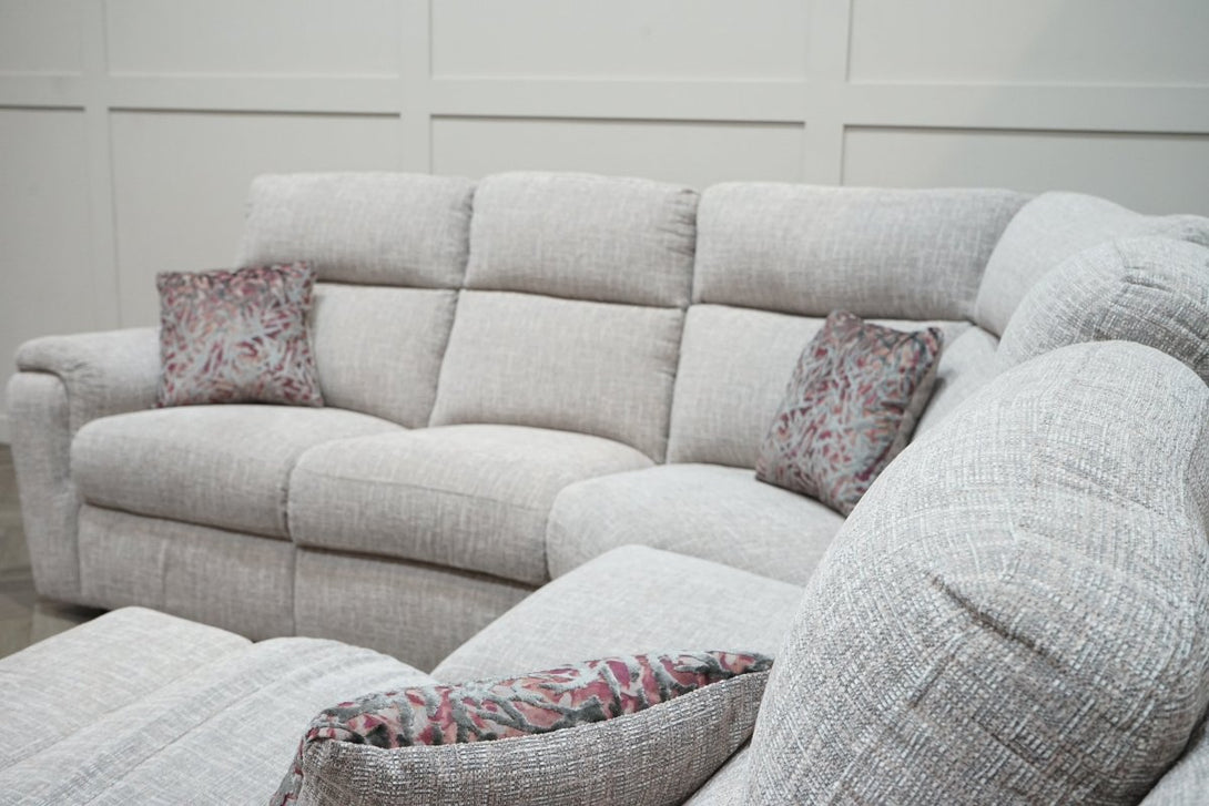 Lotus 2 Corner 2 Manual Reclining Sofa, Vitolini Blush