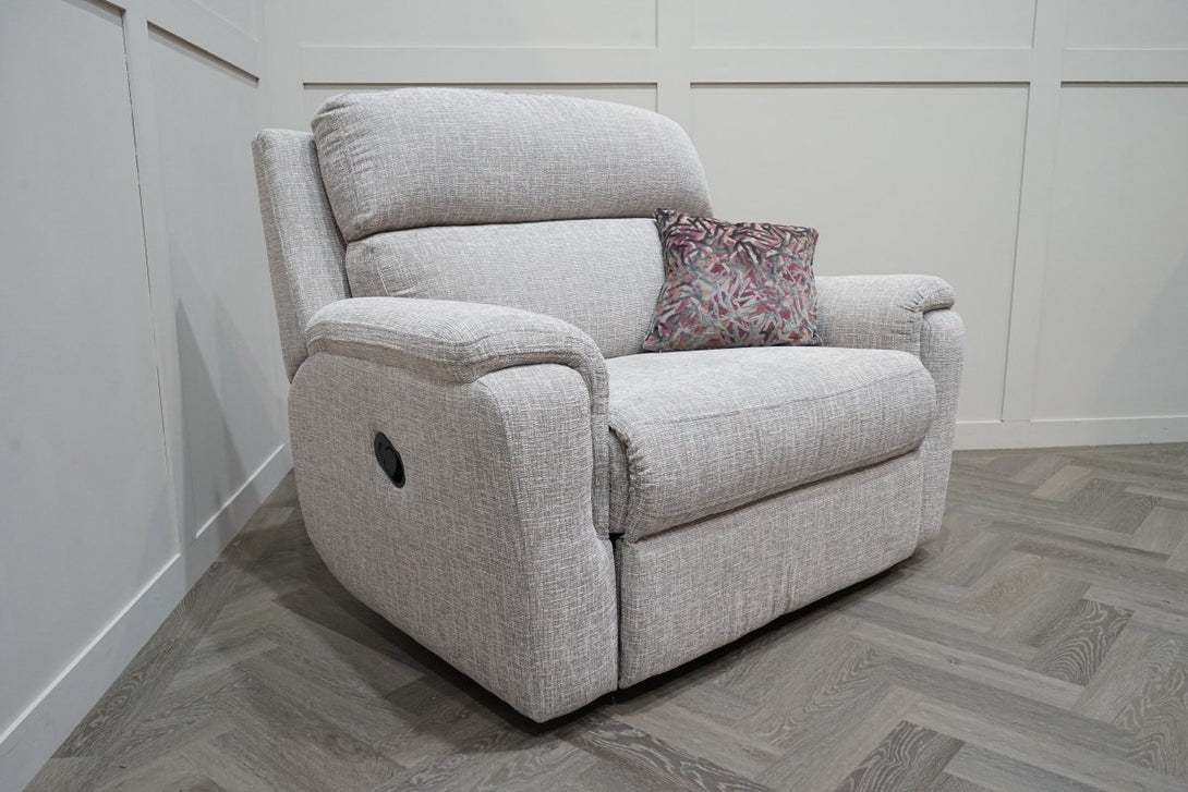 Lotus Manual Reclining Loveseat, Vitolini Blush