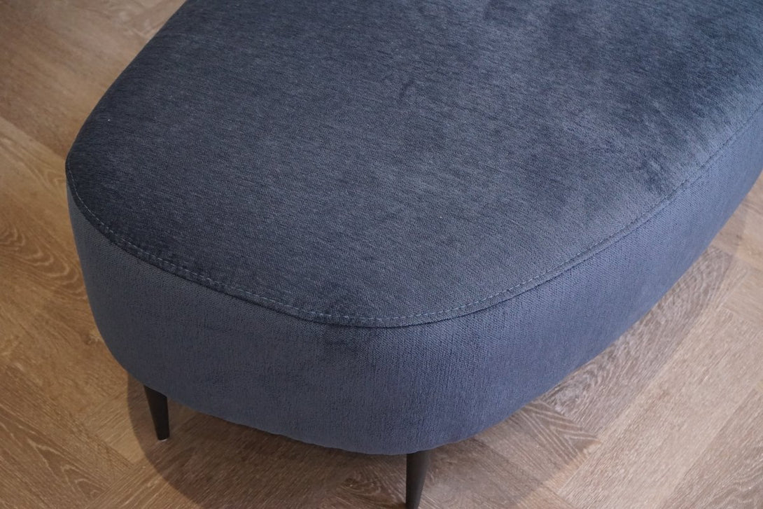 Lozenge Footstool, Aquaclean Titan Navy