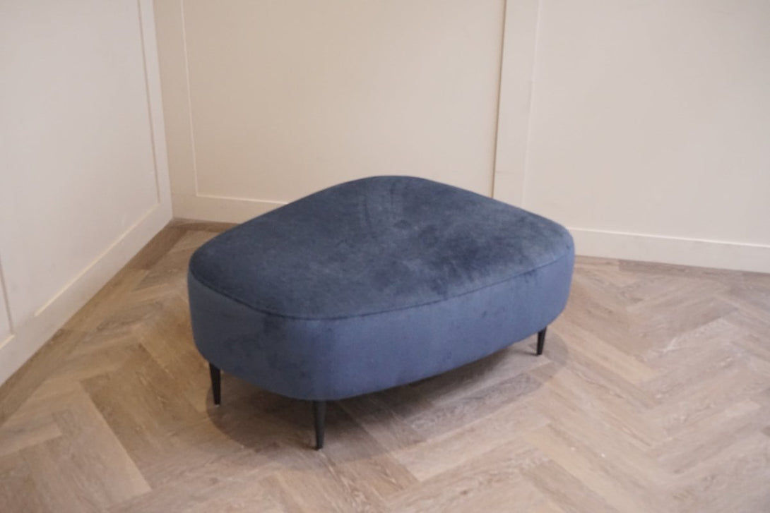 Lozenge Footstool, Aquaclean Titan Navy