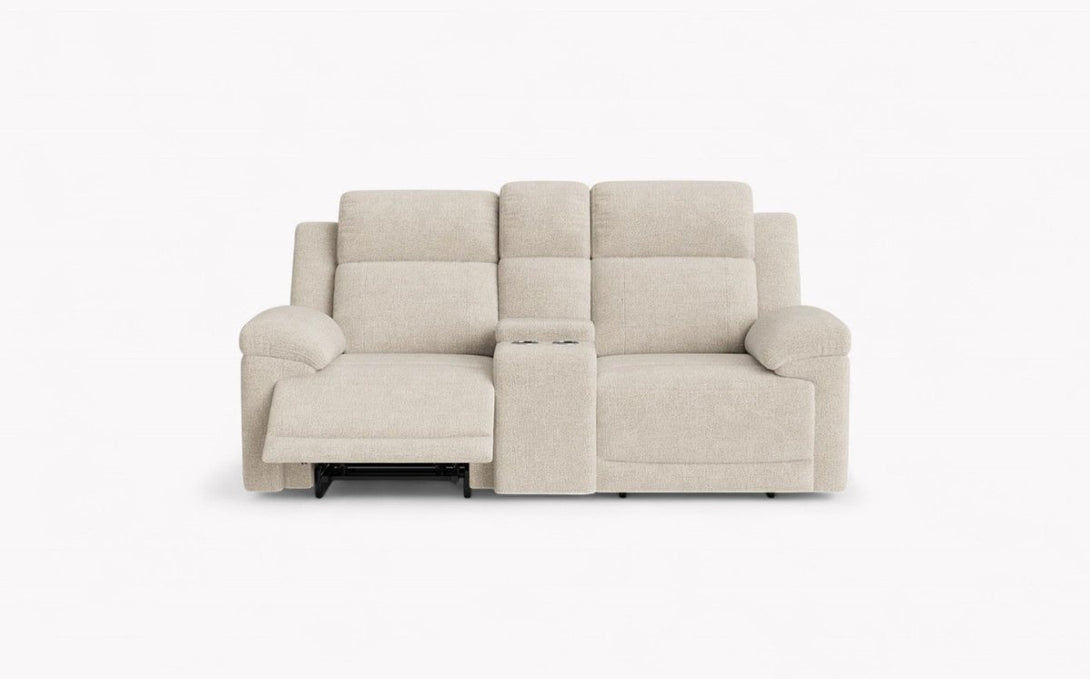 Lucius 3 + 2 Seater Power Recliner Sofas, Vespa Cream
