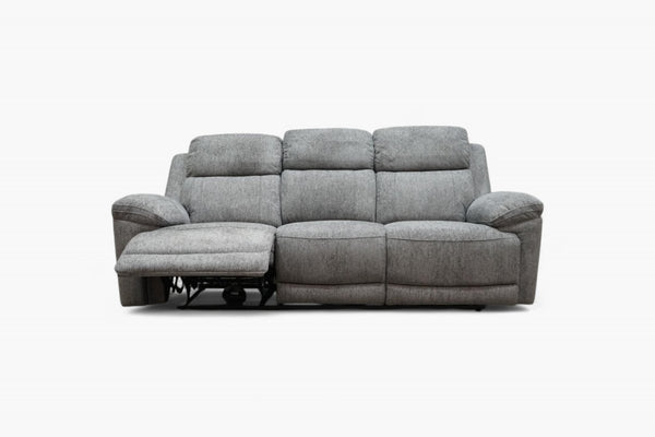 Lucius 3 Seater Power Recliner Sofa, Vespa Grey
