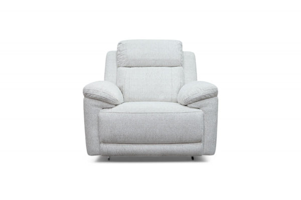 Lucius Power Recliner Armchair, Belfast Cream