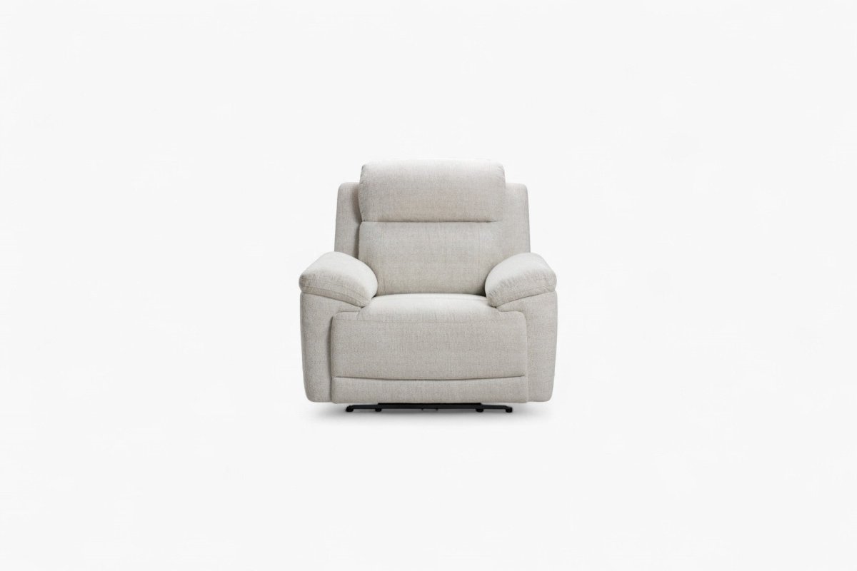 Lucius Power Recliner Armchair, Vespa Cream