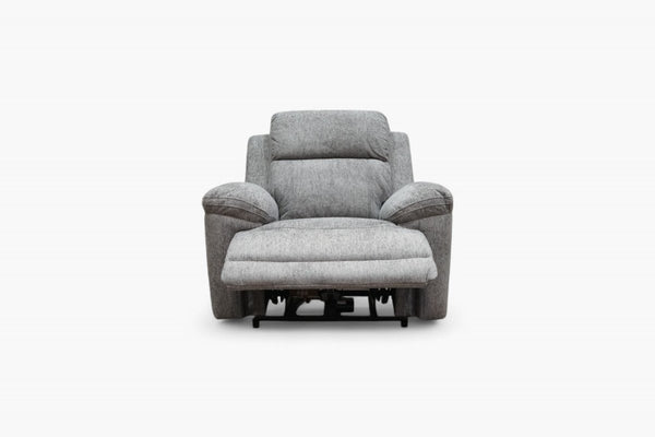 Lucius Power Recliner Armchair, Vespa Grey