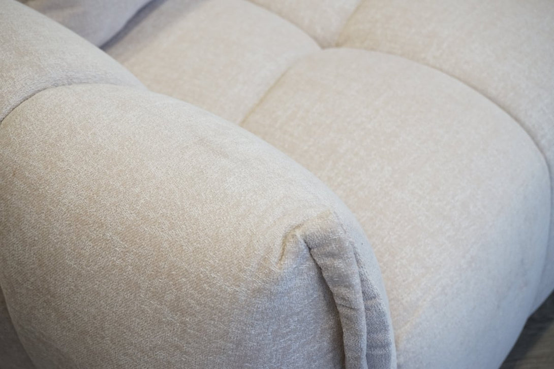 Lunar Swivel Armchair, Sandstone Chenille