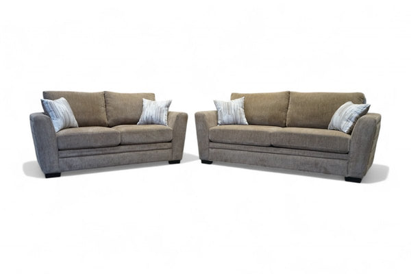 Luxe 3 + 2 Seater Sofa Set, Dusk Mink