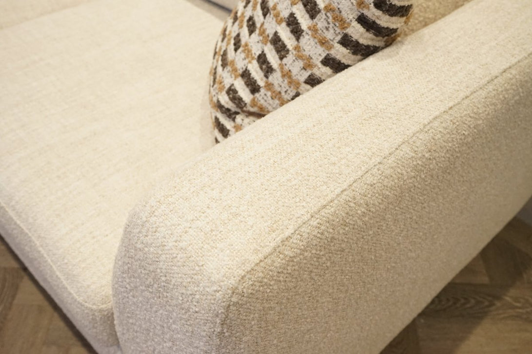 Manor 3 Seater Sofa, Slumber Natural Mix