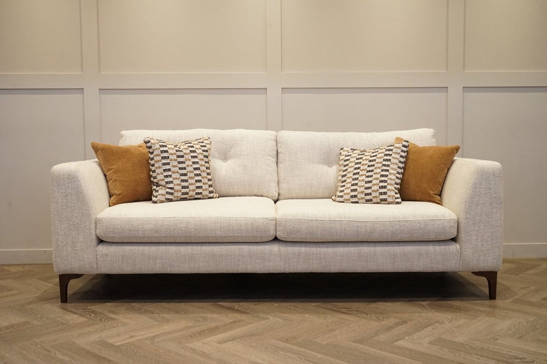 Manor 4 & 3 Seater Sofas, Slumber Natural Mix