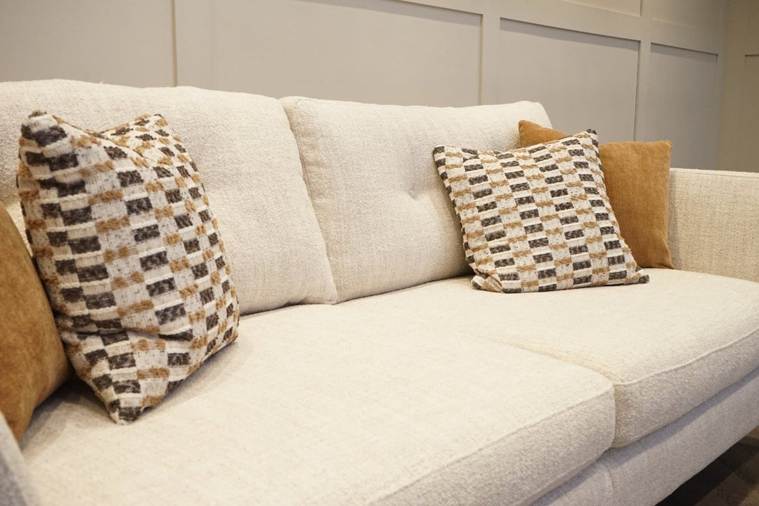 Manor 4 & 3 Seater Sofas, Slumber Natural Mix