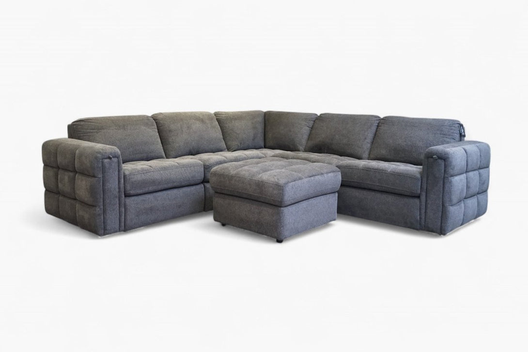 Mavam Large Modular Corner Sofa, Cosy Grey