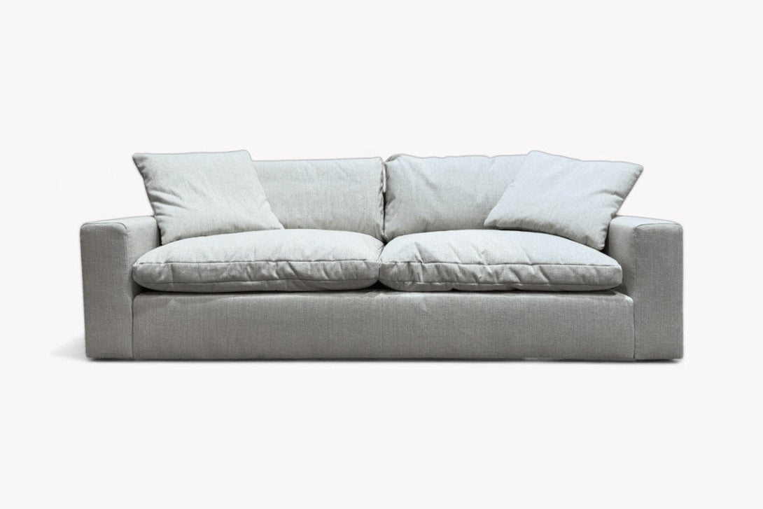 Mellow Grand 4 Seater Sofa, Aquaclean Matilda Natural