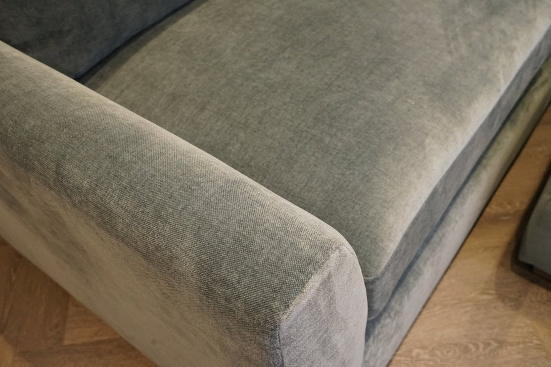 Metro Large 3 Seater Sofa & FREE Footstool, Dusk Atlantic