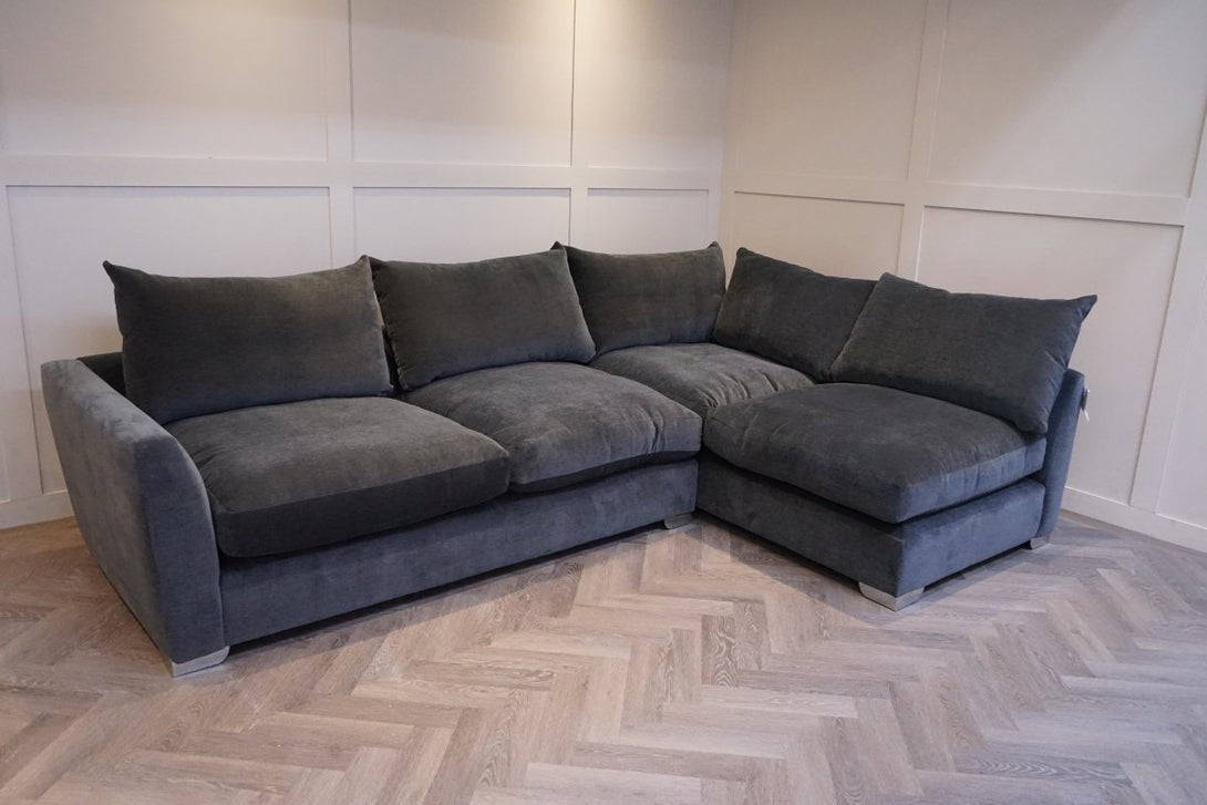 Metro Open Ended RHF Corner Sofa, Dusk Slate