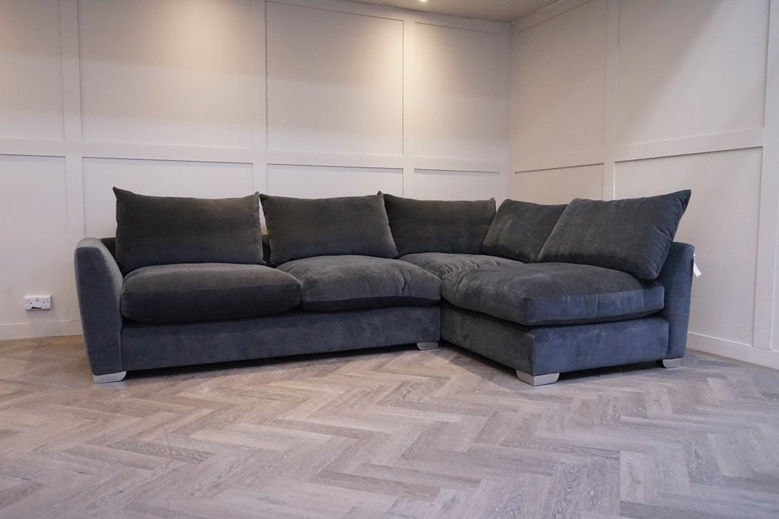 Metro Open Ended RHF Corner Sofa, Dusk Slate