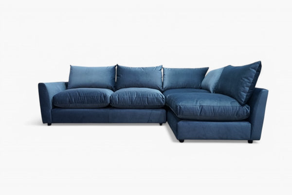 Metro RHF Open Ended Corner Sofa, Malta Slate